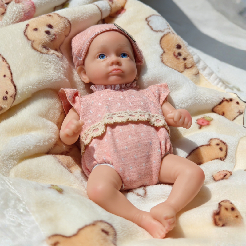 Willa Cute Sleeping Reborn Doll, Real Touch Newborn Toy, Gift & Collectible Doll