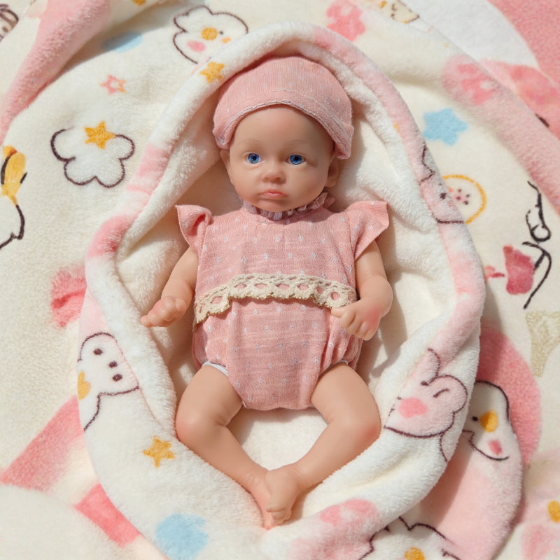 Willa Cute Sleeping Reborn Doll, Real Touch Newborn Toy, Gift & Collectible Doll