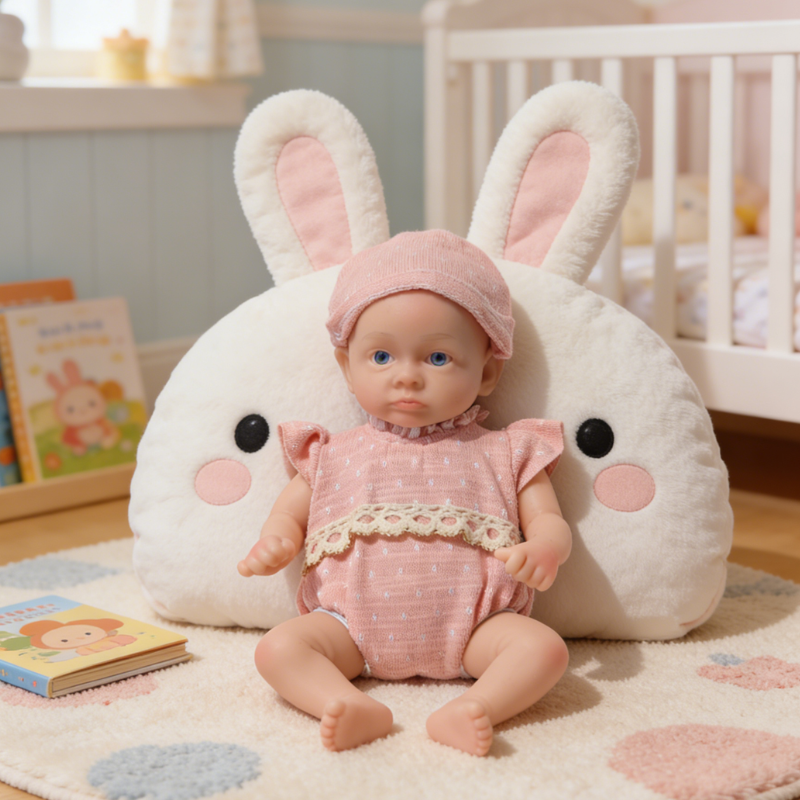 Willa Cute Sleeping Reborn Doll, Real Touch Newborn Toy, Gift & Collectible Doll