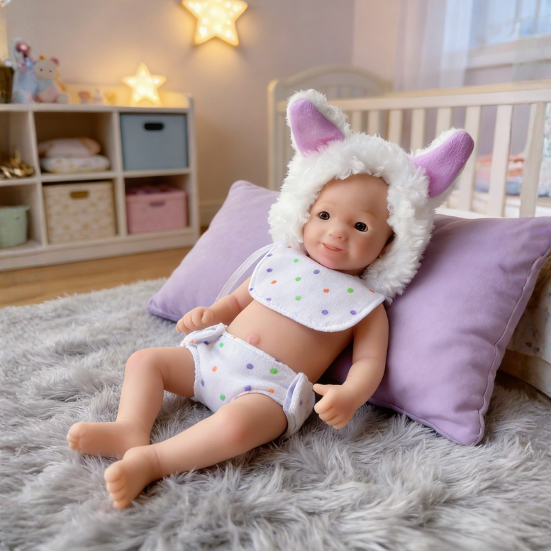Willa Cute Sleeping Reborn Doll, Real Touch Newborn Toy, Gift & Collectible Doll