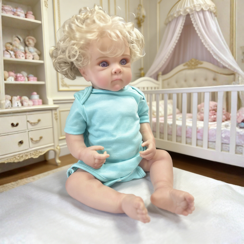 Mia 20 Inch Realistic Reborn Doll, Poseable & Cute Home Companion Doll