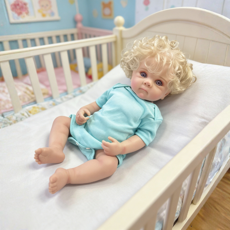 Mia 20 Inch Realistic Reborn Doll, Poseable & Cute Home Companion Doll