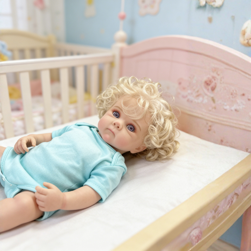 Mia 20 Inch Realistic Reborn Doll, Poseable & Cute Home Companion Doll