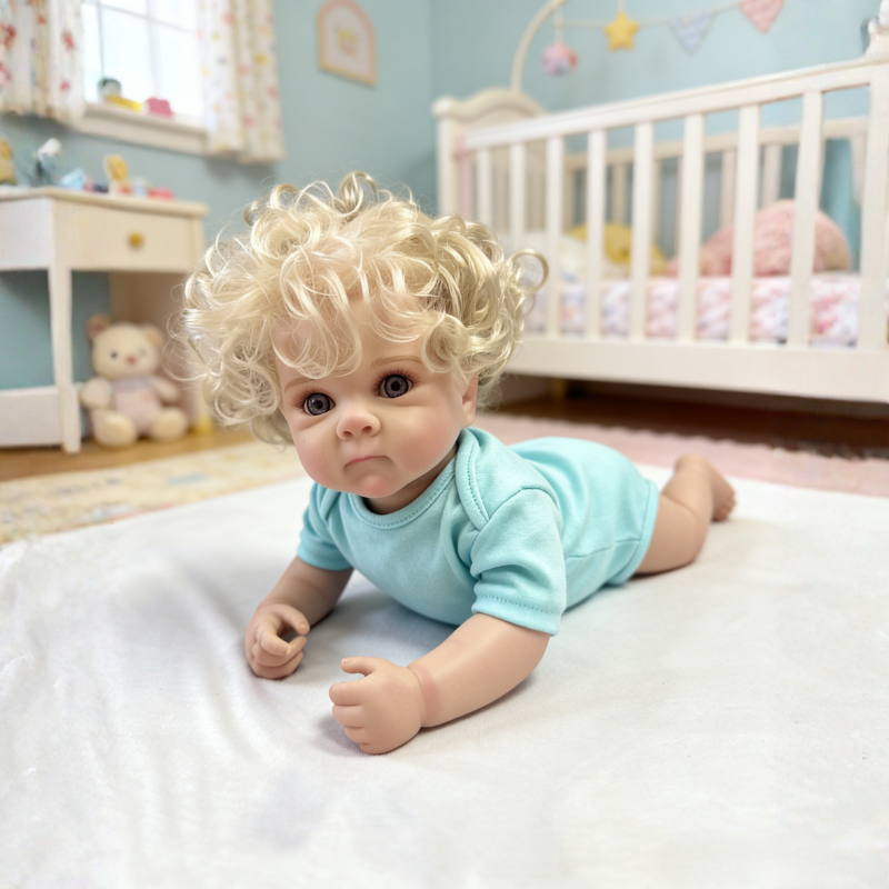Mia 20 Inch Realistic Reborn Doll, Poseable & Cute Home Companion Doll