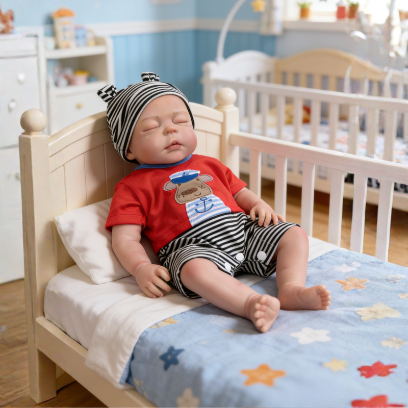 18 Inch Realistic Baby Doll Zoe, Soft Lifelike Poseable Reborn Companion