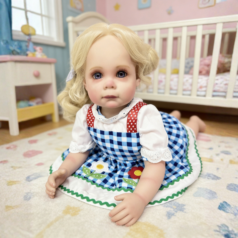 Bonnie 22 Inch Realistic Newborn Baby Doll, Soft Lifelike Reborn Doll Gift for Kids
