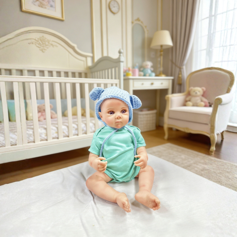 Mia 20 Inch Realistic Reborn Doll, Poseable & Cute Home Companion Doll