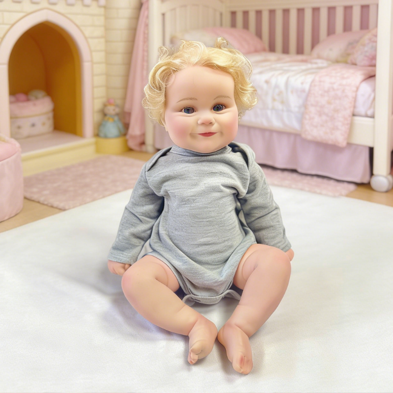 Grace 20 Inch Realistic Reborn Doll, Poseable & Cute Home Companion Doll