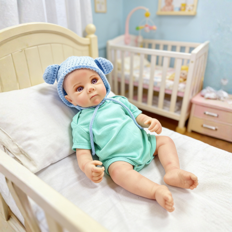 Mia 20 Inch Realistic Reborn Doll, Poseable & Cute Home Companion Doll