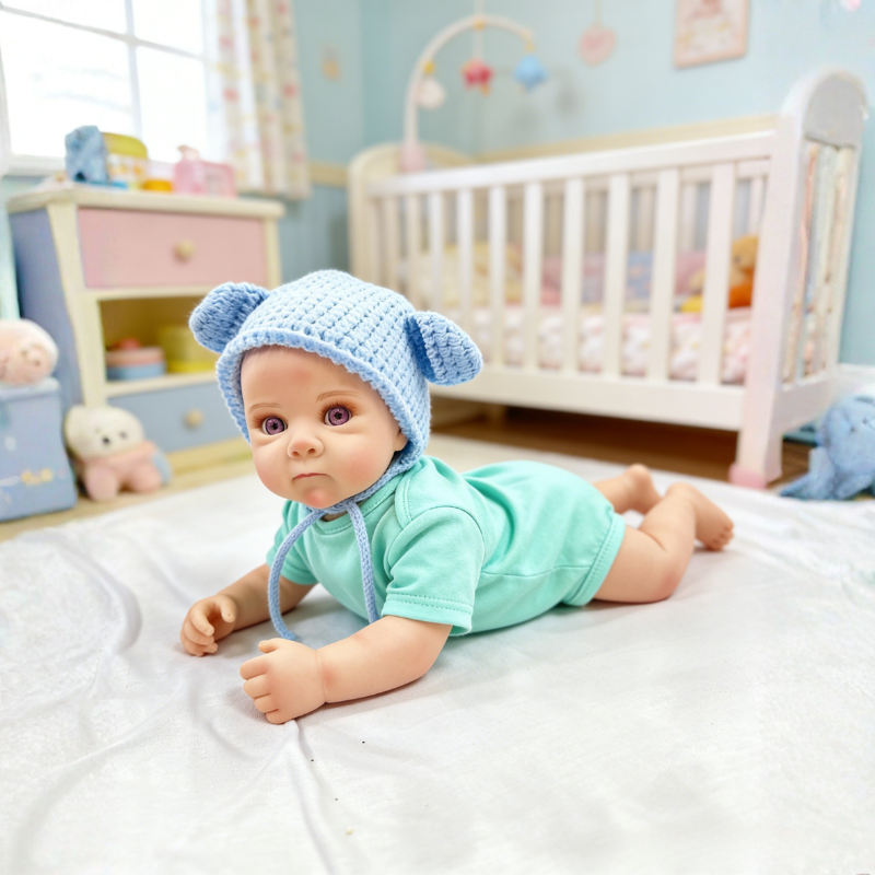 Mia 20 Inch Realistic Reborn Doll, Poseable & Cute Home Companion Doll