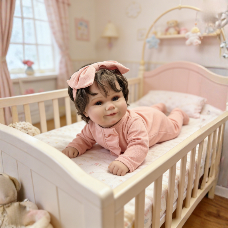 Grace 20 Inch Realistic Reborn Doll, Poseable & Cute Home Companion Doll