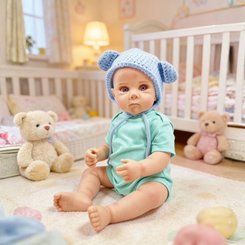 Mia 20 Inch Realistic Reborn Doll, Poseable & Cute Home Companion Doll