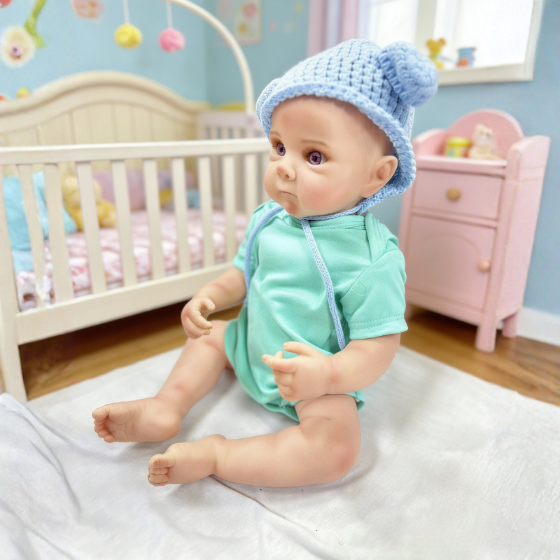 Mia 20 Inch Realistic Reborn Doll, Poseable & Cute Home Companion Doll