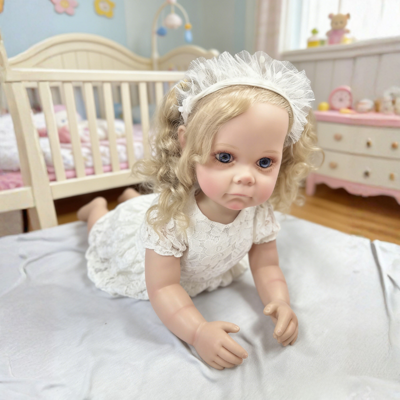 Bonnie 22 Inch Realistic Newborn Baby Doll, Soft Lifelike Reborn Doll Gift for Kids