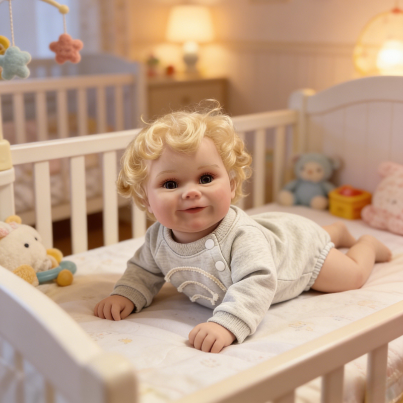 Grace 20 Inch Realistic Reborn Doll, Poseable & Cute Home Companion Doll