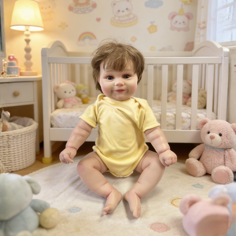 Grace 20 Inch Realistic Reborn Doll, Poseable & Cute Home Companion Doll