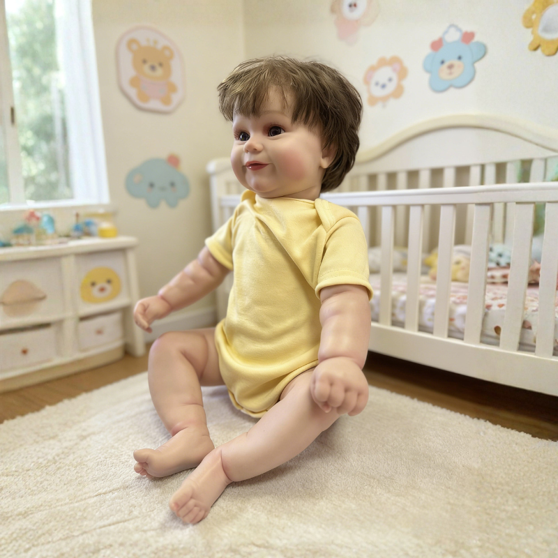 Grace 20 Inch Realistic Reborn Doll, Poseable & Cute Home Companion Doll