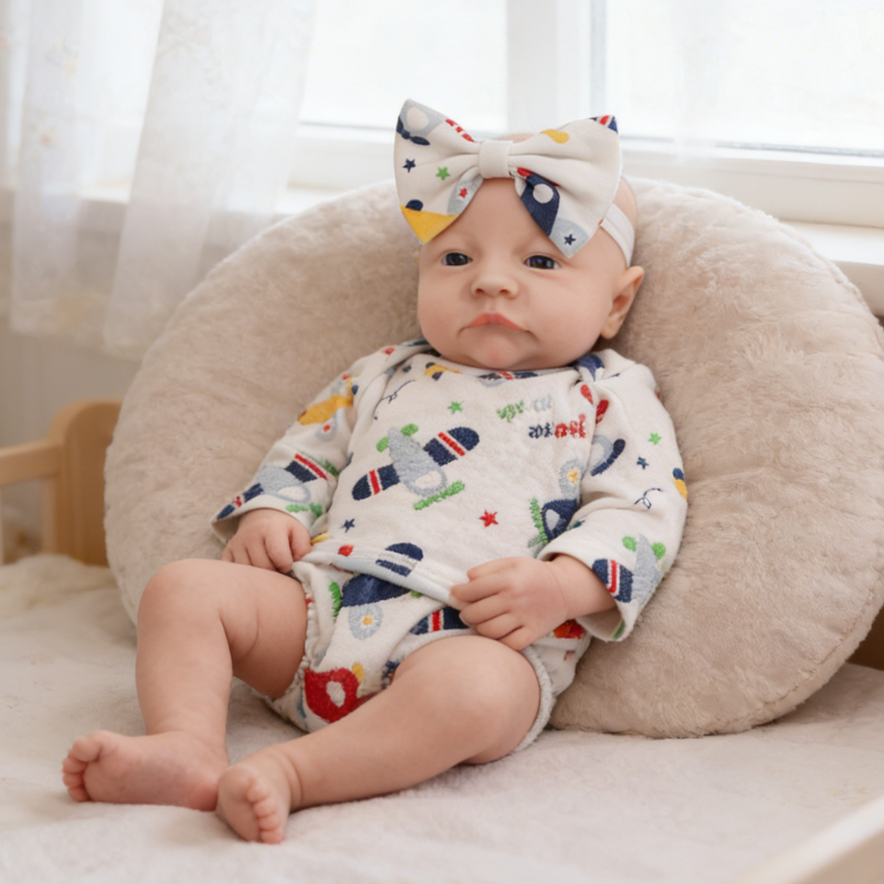 Daisy Cute Sleeping Reborn Doll, Real Touch Newborn Toy, Gift & Collectible Doll