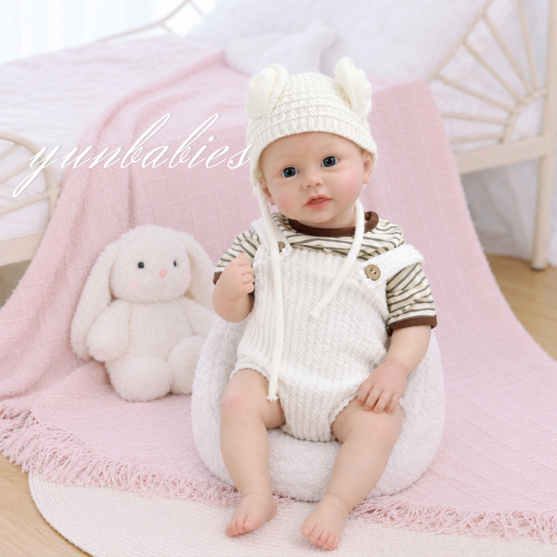 Julian full body silicone reborn baby doll product photo
