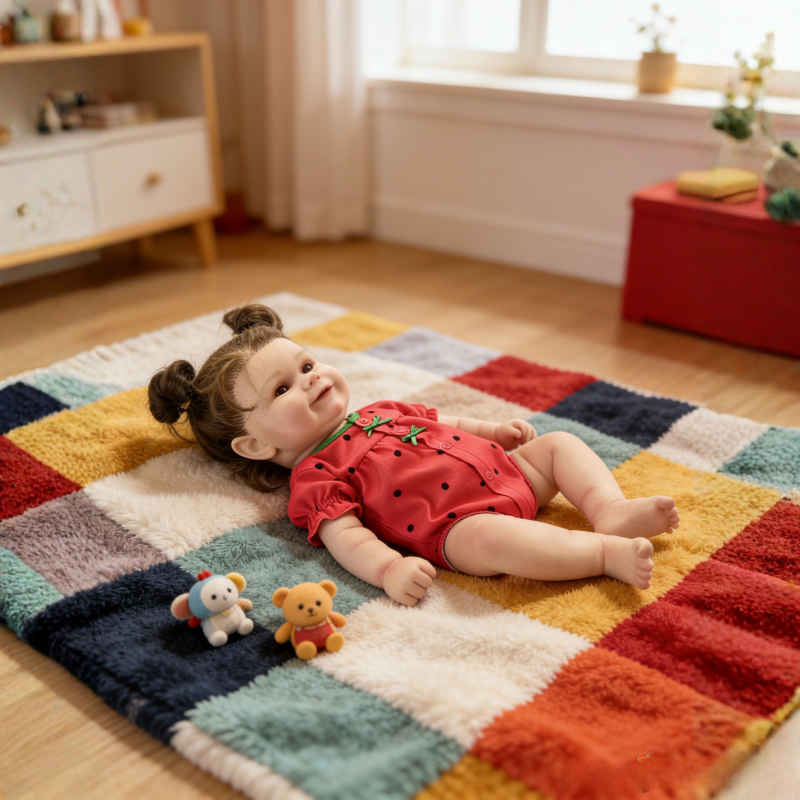 Grace 20 Inch Realistic Reborn Doll, Poseable & Cute Home Companion Doll