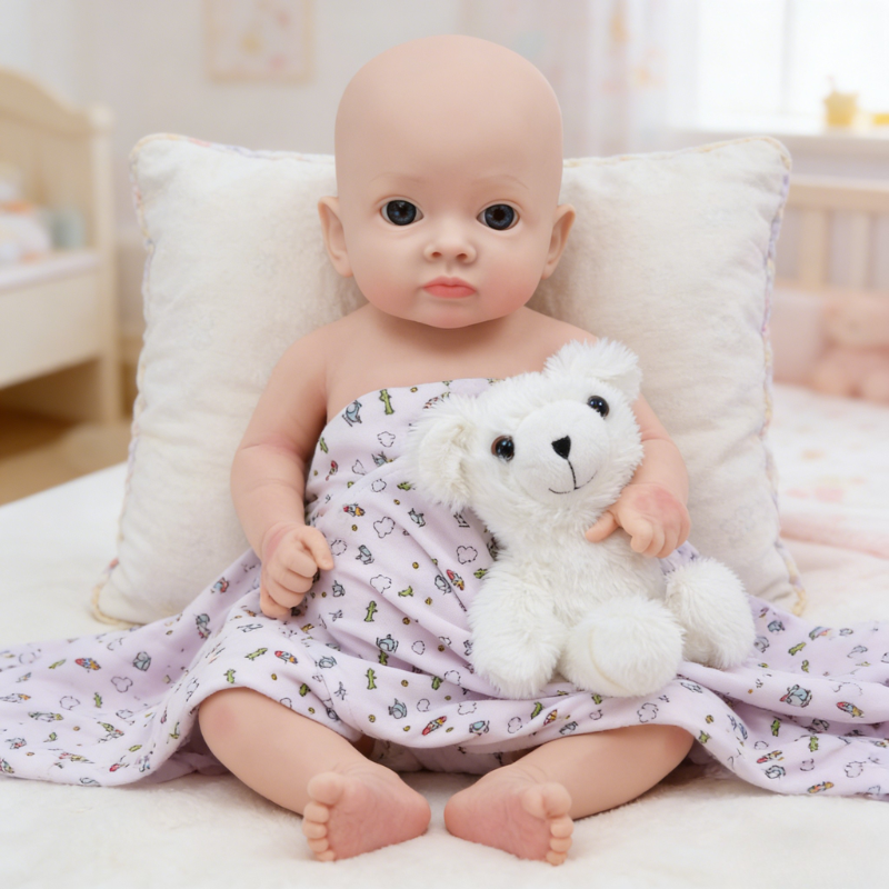 Grace Cute Sleeping Reborn Doll, Real Touch Newborn Toy, Gift & Collectible Doll