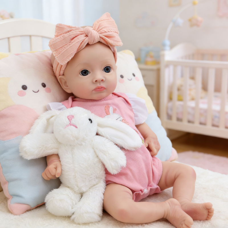 Grace Cute Sleeping Reborn Doll, Real Touch Newborn Toy, Gift & Collectible Doll