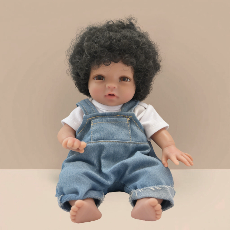 13Inch Lila Cute Sleeping Reborn Doll, Real Touch Newborn Toy, Gift & Collectible Doll