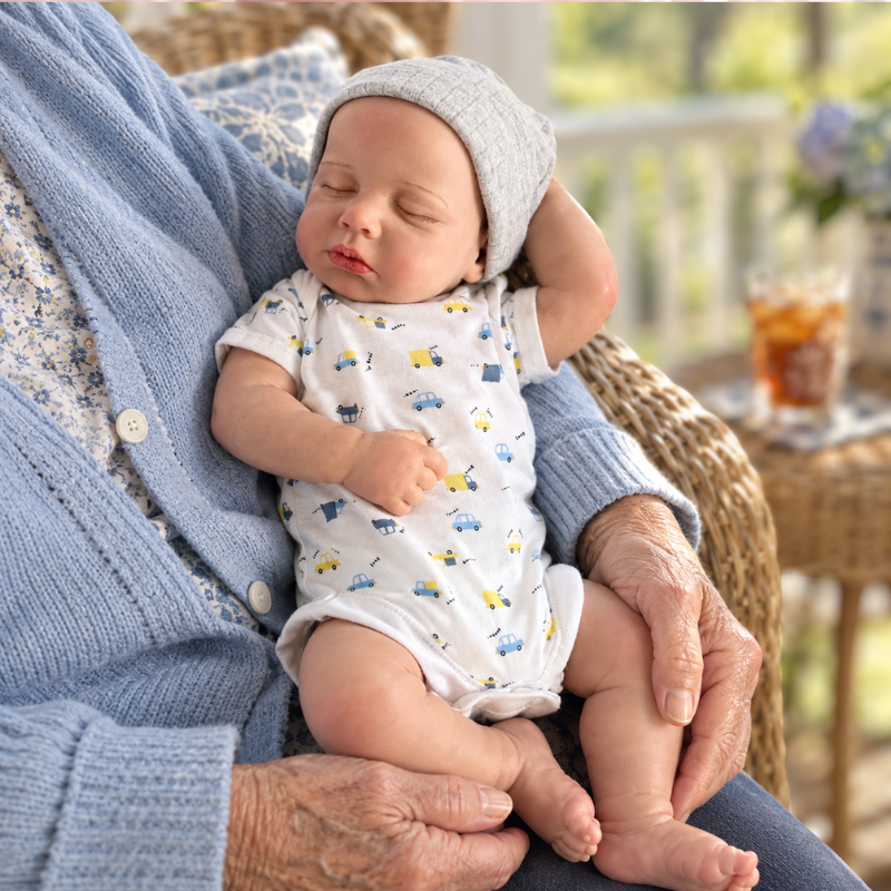 Zanz realistic 18-inch full silicone reborn doll product photo