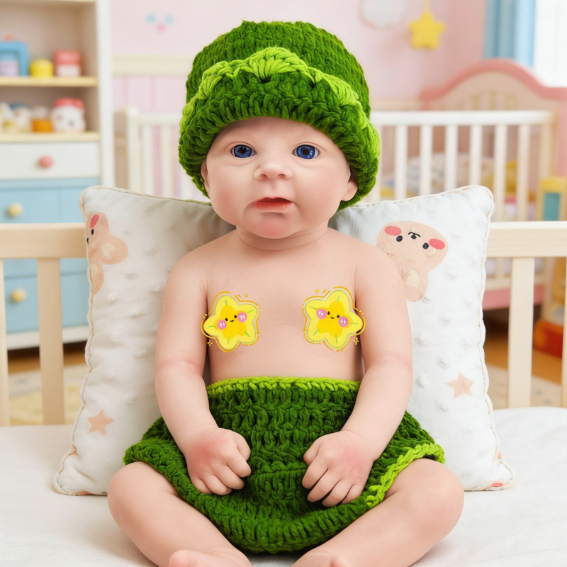 Emma Cute Sleeping Reborn Doll, Real Touch Newborn Toy, Gift & Collectible Doll