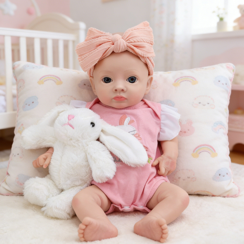 Grace Cute Sleeping Reborn Doll, Real Touch Newborn Toy, Gift & Collectible Doll