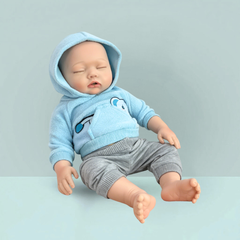 20inch Etta Cute Sleeping Reborn Doll, Real Touch Newborn Toy, Gift & Collectible Doll