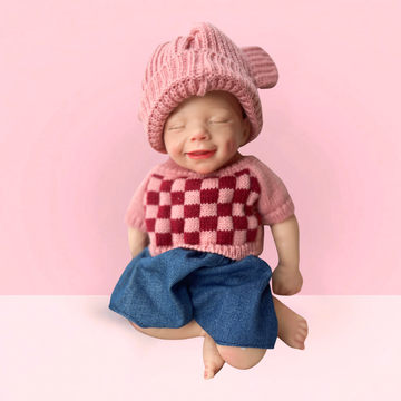 13inch Rory Cute Sleeping Reborn Doll, Real Touch Newborn Toy, Gift & Collectible Doll