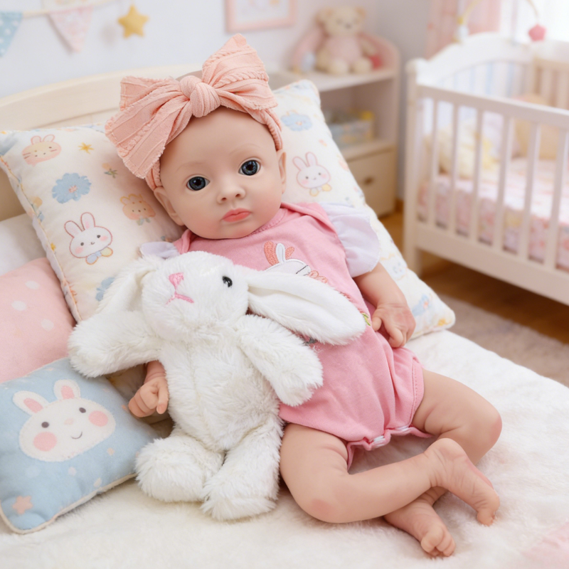 Grace Cute Sleeping Reborn Doll, Real Touch Newborn Toy, Gift & Collectible Doll