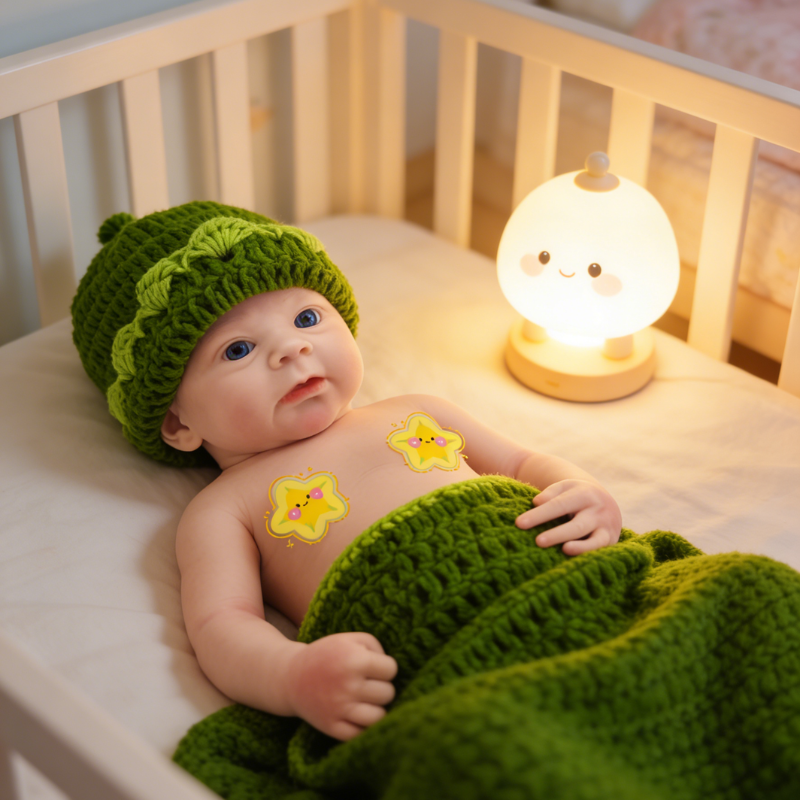 Emma Cute Sleeping Reborn Doll, Real Touch Newborn Toy, Gift & Collectible Doll