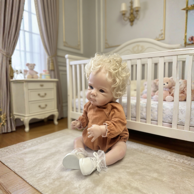 Mia 20 Inch Realistic Reborn Doll, Poseable & Cute Home Companion Doll