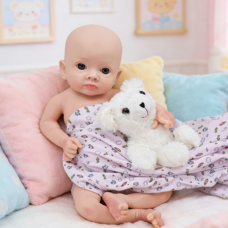 Grace Cute Sleeping Reborn Doll, Real Touch Newborn Toy, Gift & Collectible Doll