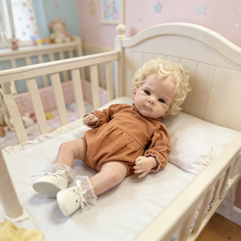 Mia 20 Inch Realistic Reborn Doll, Poseable & Cute Home Companion Doll