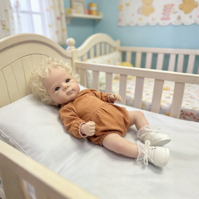 Mia 20 Inch Realistic Reborn Doll, Poseable & Cute Home Companion Doll
