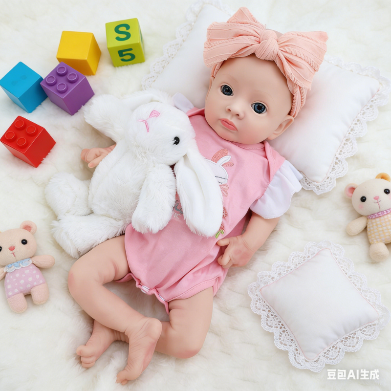 Grace Cute Sleeping Reborn Doll, Real Touch Newborn Toy, Gift & Collectible Doll