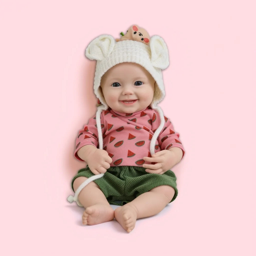 Hazel Cute Sleeping Reborn Doll, Real Touch Newborn Toy, Gift & Collectible Doll