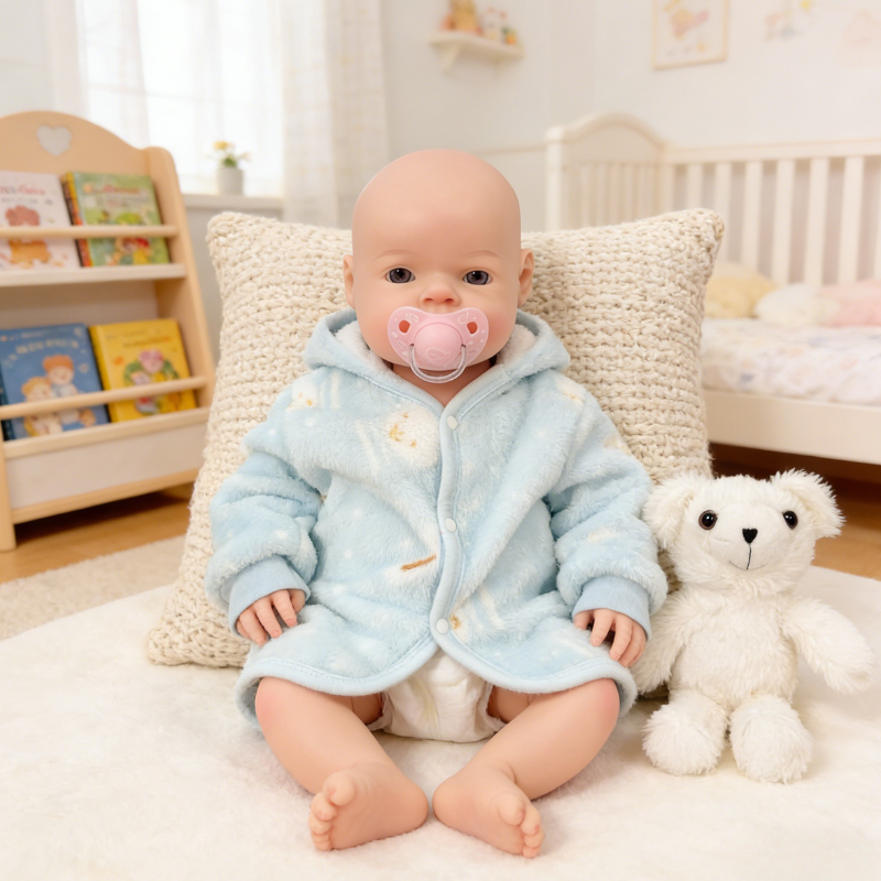 Cloud Cute Sleeping Reborn Doll, Real Touch Newborn Toy, Gift & Collectible Doll