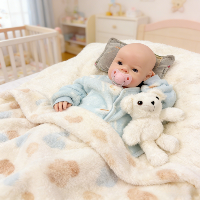 Cloud Cute Sleeping Reborn Doll, Real Touch Newborn Toy, Gift & Collectible Doll