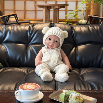 Bear 18-inch full silicone reborn baby doll