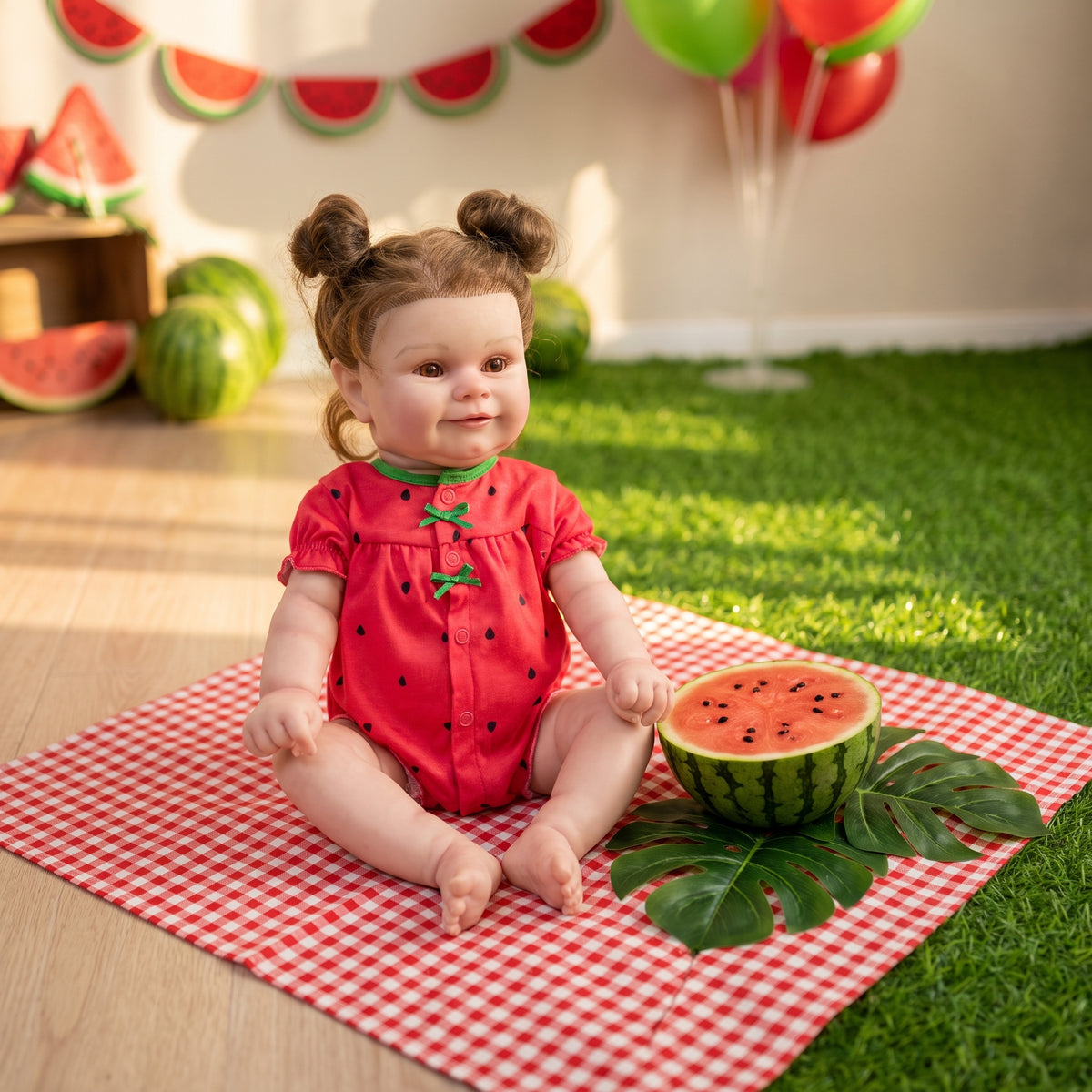 Grace 20 Inch Realistic Reborn Doll, Poseable & Cute Home Companion Doll
