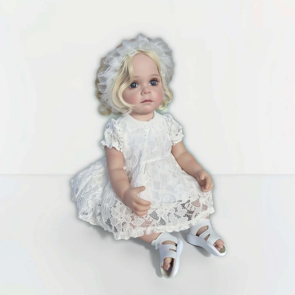 Bonnie 22 Inch Realistic Newborn Baby Doll, Soft Lifelike Reborn Doll Gift for Kids