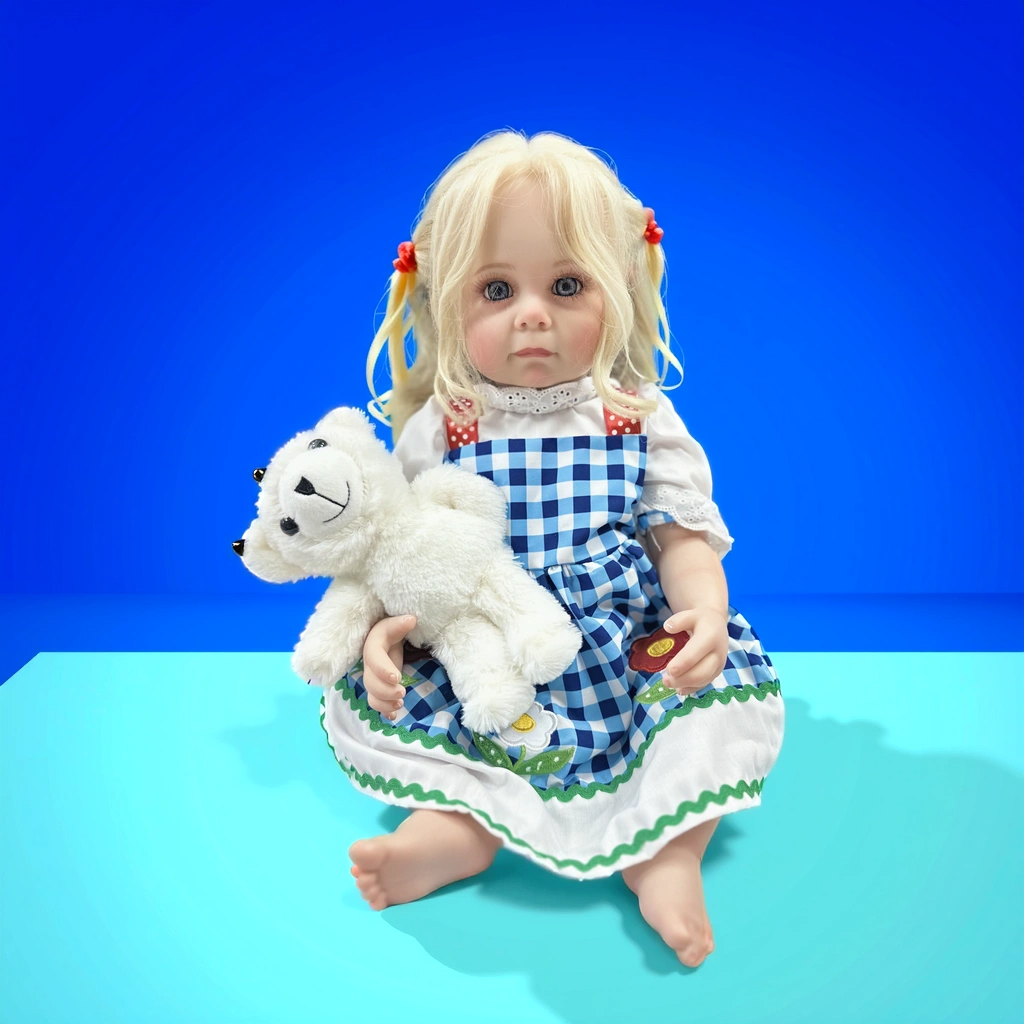 Bonnie 22 Inch Realistic Newborn Baby Doll, Soft Lifelike Reborn Doll Gift for Kids