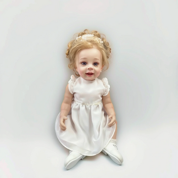 Ava 22 Inch Realistic Newborn Baby Doll, Soft Lifelike Reborn Doll Gift for Kids