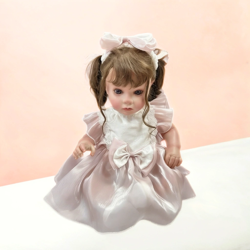 24 Inch Large Realistic Baby Chloe, Soft Skin-Friendly Gift Doll