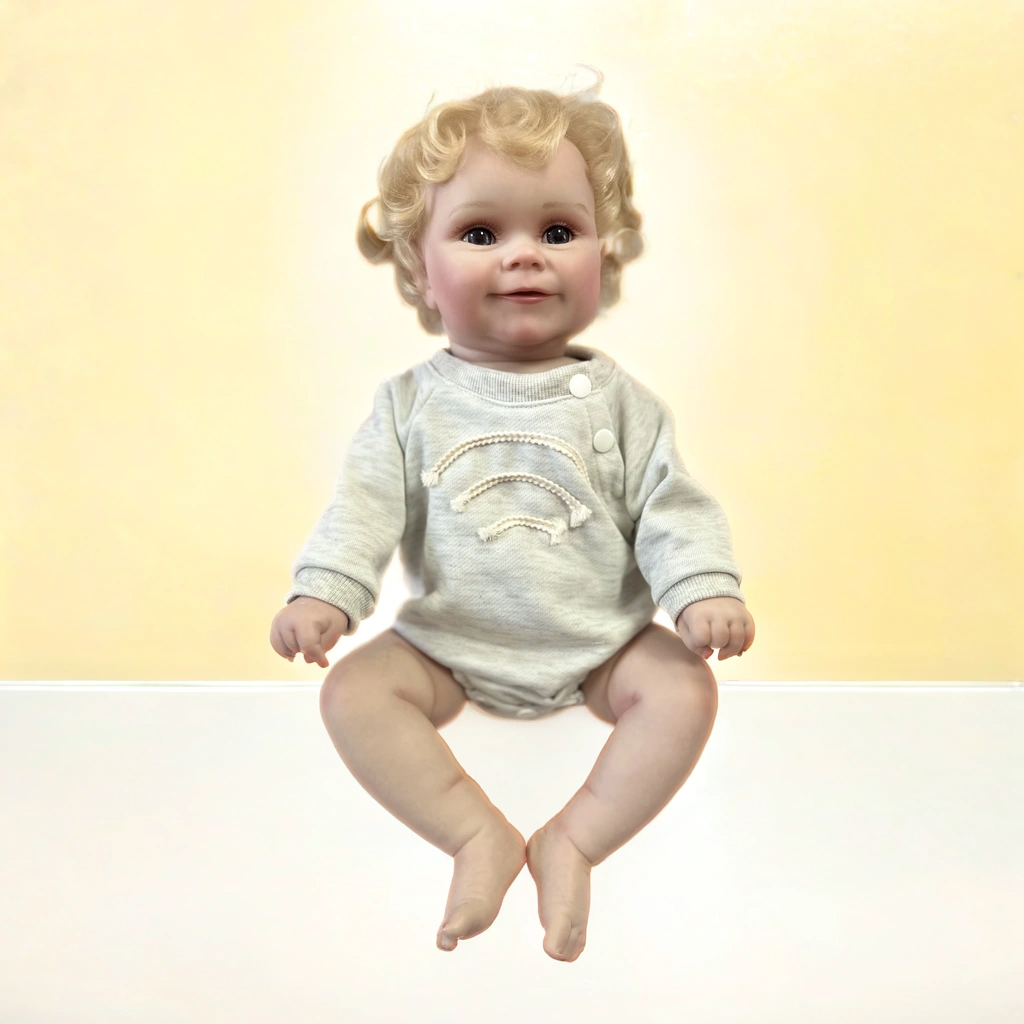 Grace 20 Inch Realistic Reborn Doll, Poseable & Cute Home Companion Doll