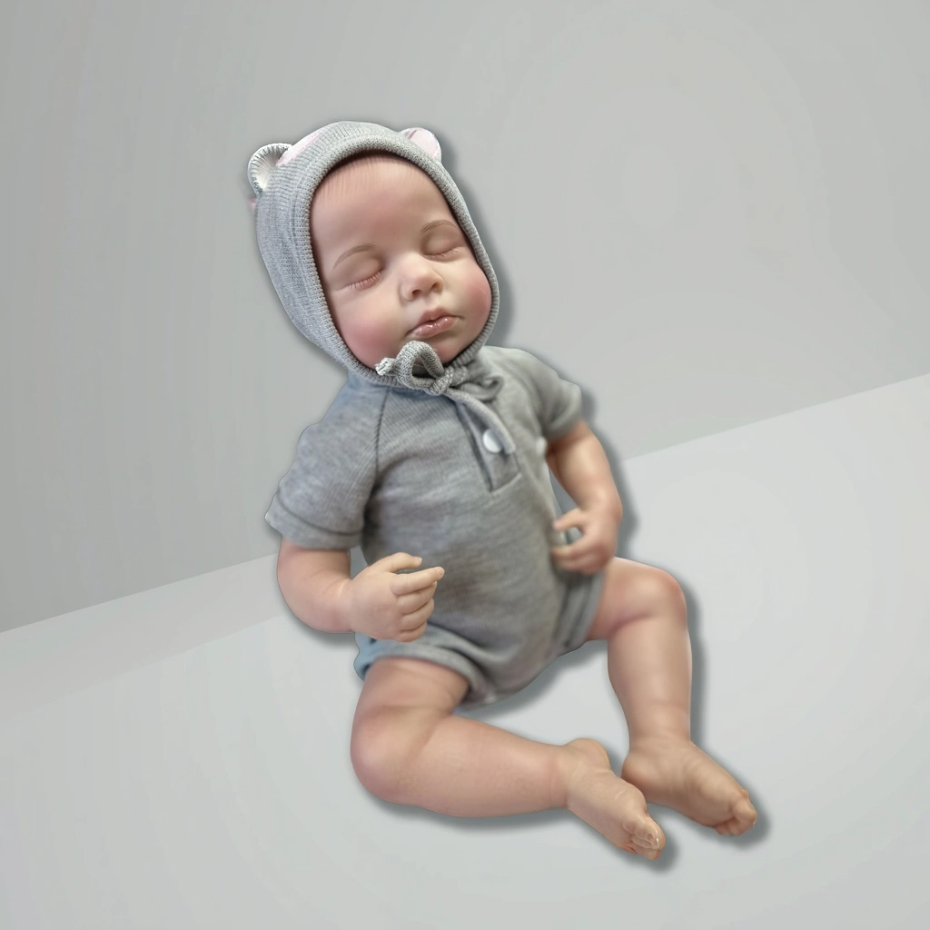 18 Inch Realistic Baby Doll Lily, Soft Lifelike Poseable Reborn Companion